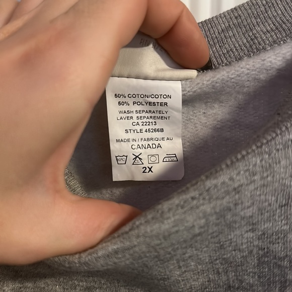 Grey Brookside Casual Crew Neck Utility Sweater Size M - Picture 5 of 10